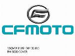 RH SIDE COVER - 0SQV01300510010D300 - CFMOTO