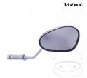 Right universal oval chrome mirror Vicma for mounting inside handlebar cap - JM