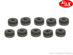 Rubber pad (set of 10 pieces) - Honda CB 500 / CBR 600 / CBR 900 / FJS 600 / GL 1500 / VT 1100 / XL 600 - TourMax