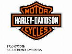 S/C, Ляво, Черен Канал с Подсилване на Въртящия Момент - 57200077DTB - Harley-Davidson