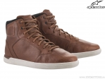 Sapatos de motocicleta de estrada J-Cult Drystar (marrom) - Alpinestars