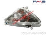 Señal de giro delantera/izquierda transparente - Yamaha T-Max 500cc (2001-2007) - (RMS)