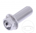 Sechskantkappe Schraube Pro Bolt M10 x 1.25 x 25 mm Aluminium Racing Silber - JM