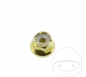 Self-locking collar nut Pro Bolt M3 x 0.50 mm gold titanium - JM