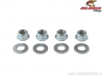 Set achterwielmoeren (4 stuks) - Yamaha YFM350 Raptor ('07-'13) / YFZ350 Banshee ('87-'89) / YFZ450X ('10-'11) - All Balls