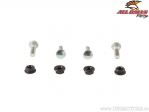 Set bouten / moeren voorwiel - Yamaha YFM50 Raptor 04-'06) / YFM80 Badger ('87-'97) - All Balls