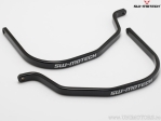 Set cadru din aluminiu protectie maini (handguard) KOBRA - culoare: negru - Ducati Multistrada 1200/ S/ Enduro/ 1260 - SW-Motech