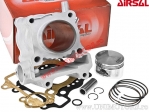 Set cilindro (motore) Airsal - Honda SH 125 / SH 125i / NES @ 125 / Dylan / S-Wing / Keeway Outlook / Malaguti Blog - 125cc 4T