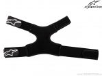 Set di cinghie doppie enduro/cross - Per Ginocchiera Fluid Serve 1 Coppia (nero) - Alpinestars