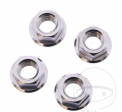 Set di dadi pignone posteriore 4 pezzi 10 x 1.5 mm JMP - Aprilia Caponord 1200 / Dorsoduro 750 / Mana 850 / Pegaso 650 / RSV 100