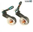 Set di frecce trasparenti - MBK X-Limit / Peugeot Ludix Blaster / One / XP6 / Yamaha DT 2T 50cc - Teknix