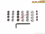 Set di Pesi del Variatore (24 pezzi) - MBK 51 V 50 (AV 10) / Peugeot 103 RCX 50 / 103 SP (104 -105) - Vogue 50 2T - Malossi