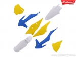 Set di plastica bianco/giallo/blu Edizione Vintage - KTM SX 125 / SX 250 / SX-F 250 ie 4T / SX-F 450 ie ('19-'20) - Polisport