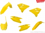 Set di plastica gialla - Suzuki RM 125 / RM 250 ('01-'12) - Polisport