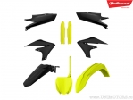 Set di plastica giallo fluorescente/nero - Yamaha YZ 250 F 4T ('19-'22) / YZ 450 F Monster Energy Edition ('21-'22) - Polisport