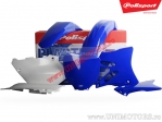 Set plastic (wit-blauw / OEM '07-'12) - Yamaha WR 250 F ('07-'14) / WR 450 F ('07-'11) - Polisport