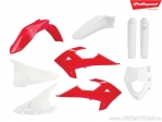 Set plastica rosso/bianco - Gas Gas EC 250 GP 2T ('18) / EC 300 GP 2T ('17-'18) / EC 300 Six Days Chile ('19) - Polisport