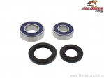 Set rollagers / afdichtingen voor voorwiel - Arctic Cat/Textron DVX300 Euro 2WD / Gas Gas HP300 2T / Honda TRX400 - All Balls