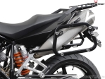 Set suporti EVO cutii laterale (sidecase) culoare neagra - KTM 990 SM / SM-T / SM-R / 950 SM - SW-Motech