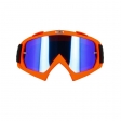 SIFAM - Lunettes Offroad ECO - ORANGE [Visière IRIDIUM]