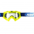 SIFAM - Lunettes Offroad PIXEL SWAP, antibuée/antirayure/antidérapant - JAUNE