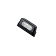 SIFAM - PLASTIC LICENSE PLATE LIGHT WITH 4 [LED]S, HOLE DISTANCE 45mm, BLACK