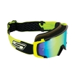 SIFAM - SCRUB Óculos Offroad - AMARELO FLUORESCENTE / PRETO [Viseira IRIDIUM]