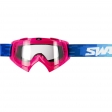 SIFAM - SWAP\'s óculos Offroad PIXEL, antifog/antirrisco/antiderrapante - ROZ