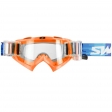 SIFAM - SWAP Lunettes Offroad PIXEL [Kit ROLL-OFF], antibuée/antirayures/antidérapant - ORANGE