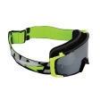 SIFAM - SWAP Offroad Goggles - BLACK / YELLOW [SILVER + CLEAR Visor]