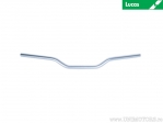 Silver aluminum Superbike handlebar with 22mm diameter and 750mm length - Lucas TRW