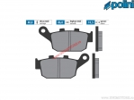 Sintered Rear Brake Pads (86x40x10.5mm) - Polini