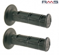 Soft PVC grips set - color: black (length: 120 mm) - RMS