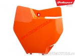 Soporte de número de carrera naranja - KTM SX 125 2T / SX 150 / SX-F 250 4T / SX-F 350 4T / SX-F 450 ('16-'18) - Polisport