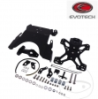 Soporte de placa de matrícula Evotech - BMW R 1200 R ('07-'12) / BMW R 1200 R ABS ('07-'14) / BMW R 1200 R ABS LC ('14-'18) - J