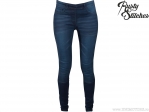 Spodnie motocyklowe dla kobiet Rusty Stitches Ella Denim (niebieski) - Rusty Stitches