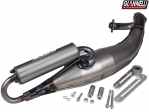 Sport exhaust Giannelli Extra V2 - Derbi Atlantis / Bullet / Italjet Jet Set / Torpedo / Piaggio Zip / Vespa S / X / LXV 50 2T