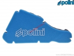 Spugna doppio filtro aria (2030137) - blu - Gilera Storm 50 AIR 2T ('94-'96) / Piaggio NRG MC2 50 H2O 2T ('97) - Polini