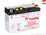 Standard 6V 12Ah Battery - Honda CB 125 K ('72-'75) / CM 125 T ('78-'81) / CM 185 T ('78-'80) / CM 200 T ('80) - Yuasa