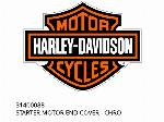 STARTER MOTOR END COVER - CHRO - 31400088 - Harley-Davidson