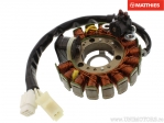 Stator alternateur - Malaguti Madison 125 / Phantom 125 / MBK XN 125 / XQ 125 / YP 125 / Yamaha XN 125 / YP 150 / YP 180 - JM