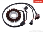 Stator alternator - Aprilia Scarabeo 500 / Gilera Fuoco / Malaguti Spidermax 500 / Peugeot Satelis 400 / Piaggio MP3 400 - JM