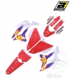 Stickers voor kuip - Honda CRF 450 L ('20-'21) / CRF 450 R ('21-'22) / CRF 450 RX ('21-'22) / CRF 450 R Red Moto ('21-'22) - JM