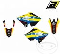 Stickers voor kuipdelen - Suzuki RM 125 ('01-'12) - JM