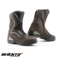 Stivali da Moto Touring Unisex modello Seventy SD-BT3 (versione corta degli stivali SD-BT2) colore: marrone - Marrone, 49