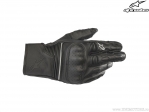 Street Motorcycle Gloves Axis Leather (Black) - Alpinestars