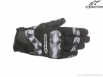 Street Motorcycle Gloves C-30 Drystar (Black Camouflage) - Alpinestars