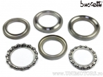 Stuur lager set - Aprilia Compay 125 / Compay 50 / Habana 125 / Habana 50 / Mojito 125 / Sonic 50 - Buzzetti