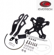 Suporte de placa Evotech - Honda CB 125 R Neo Sports Cafe (CBF125NA) ABS ('18-'20) - JM