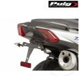 Suporte de placa Puig - Yamaha XP 530 A TMax ABS ('17-'19) / Yamaha XP 530 SX TMax XP530-A ABS ('17-'18) - JM